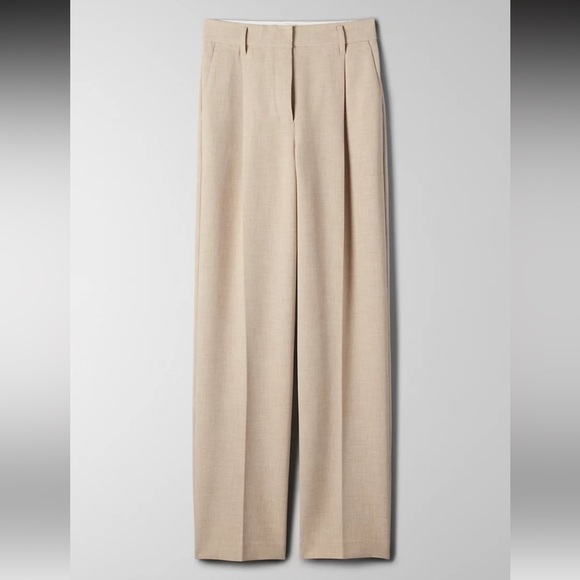 Aritzia - Ibiza Pant - Heather Oat Beige - Size 2 - SOLD OUT - Picture 2 of 8